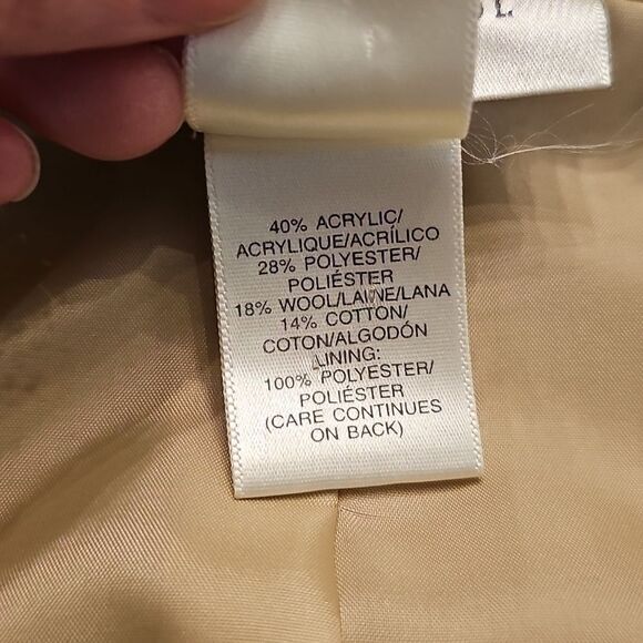 SUSAN BRISTOL Gold Coast Wool Blend Vintage Blazer Size 12 - Picture 6 of 8